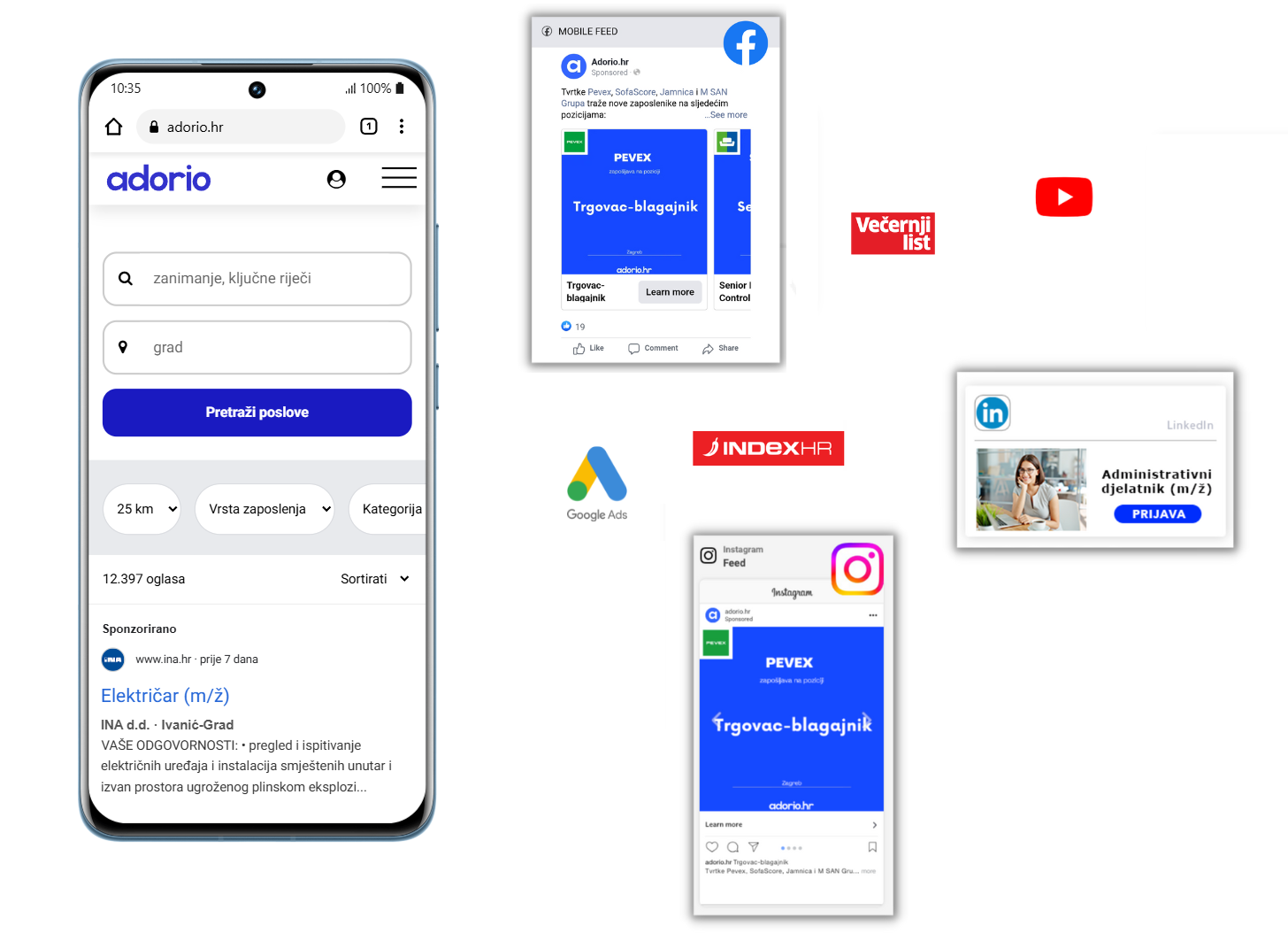 Adorio sponzorirani oglas